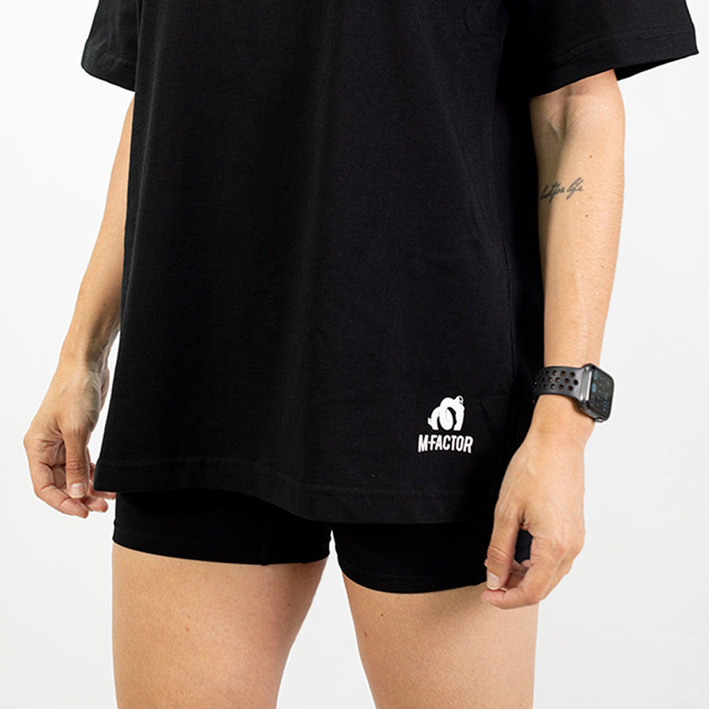 M·Factor | Camiseta básica oversized unisex 100% algodón